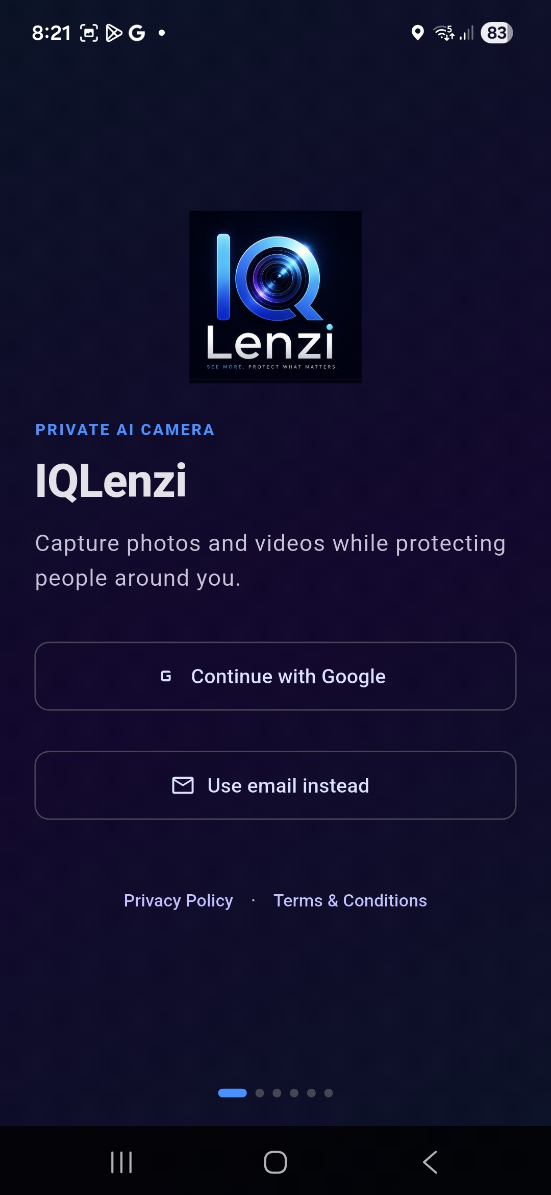 IQLenzi app screenshot